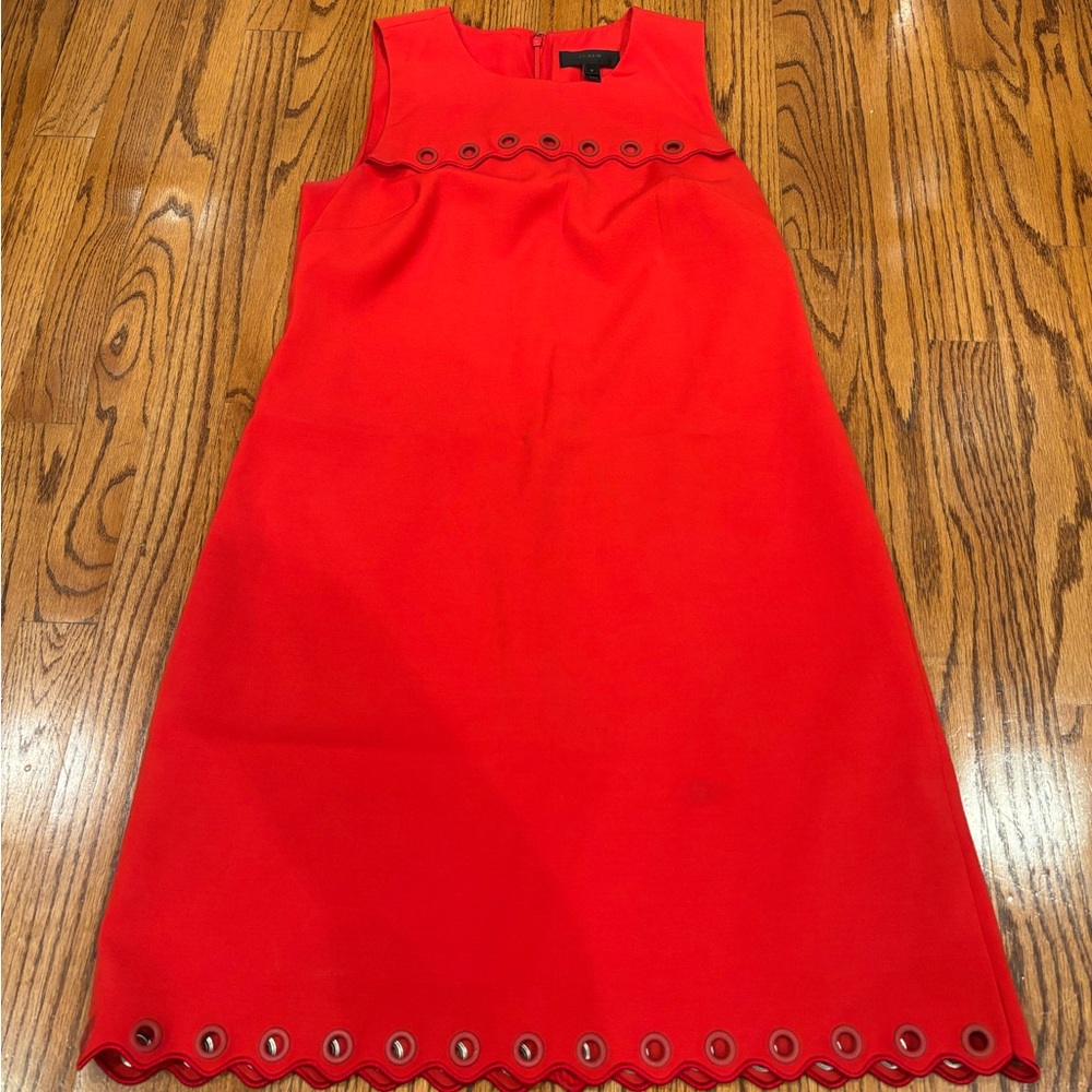 J. Crew Red Dress